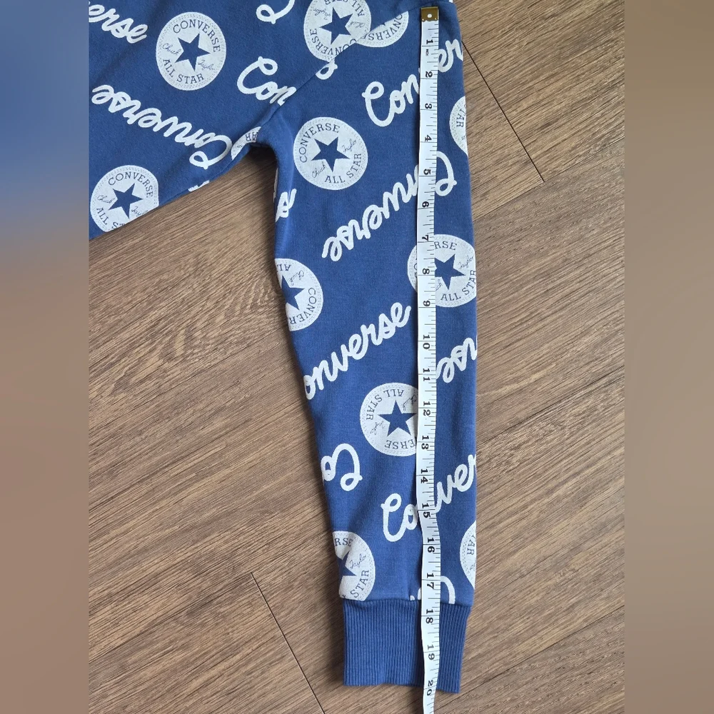 Converse Blue Logo Hoodie Youth Size
